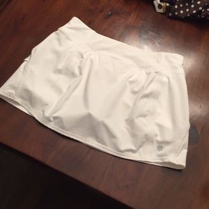 Athleta White Tennis skirt skorts shorts S